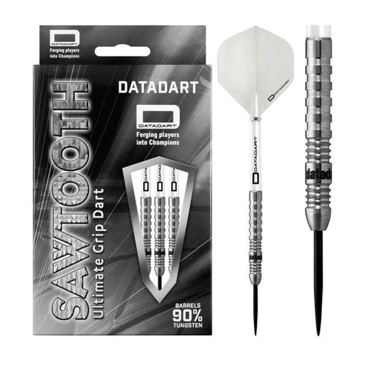 DataDart Sawtooth 90% Tungsten Steel Tip Darts