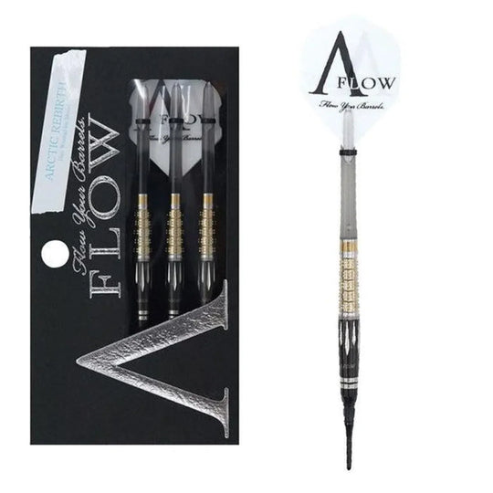 Dynasty Black Line - A-Flow Arctic Rebirth 90% Tungsten Soft Tip Darts