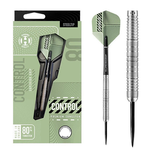 Harrows Control Parallel 80% Tungsten Steel Tip Darts