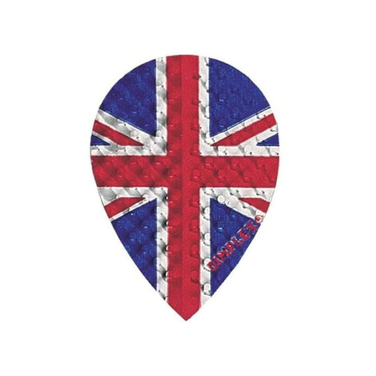 Harrows Dimplex Pear Union Jack Flights