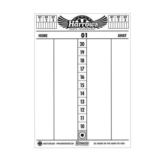 Harrows Dry Wipe Score Board