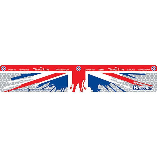Harrows Heavy Duty Throw Line Oche - Union Jack