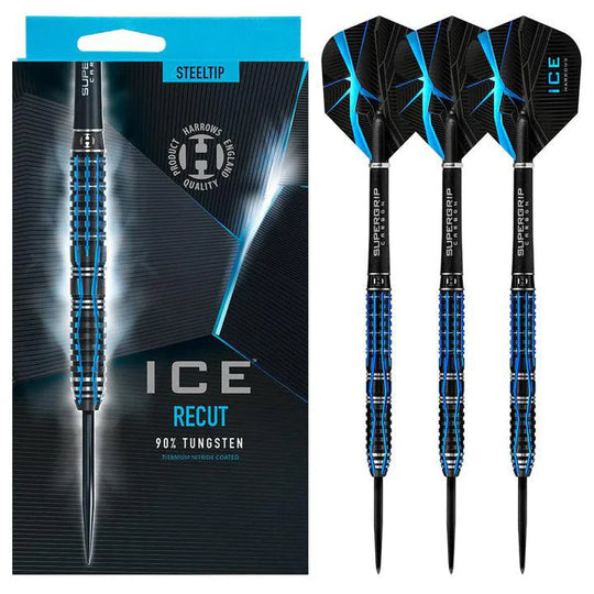 Harrows Ice Recut 90% Tungsten Steel Tip Darts