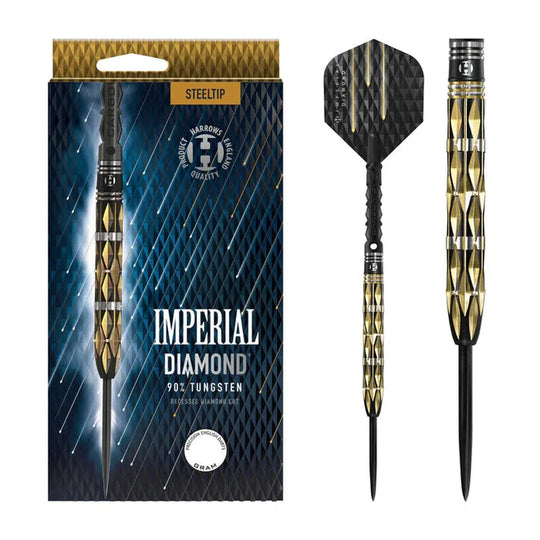 Harrows Imperial Diamond 90% Tungsten Steel Tip Darts
