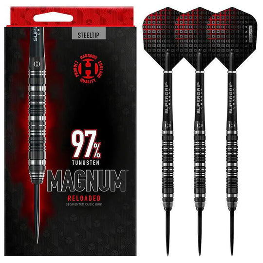 Harrows Magnum Reloaded 97% Tungsten Steel Tip Darts