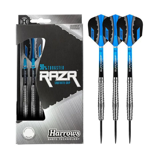 Harrows RAZR Bulbous 90% Tungsten Steel Tip Darts