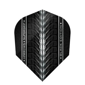 Harrows Supergrip Black Edition Standard Flights