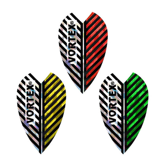 Harrows Vortex Classic Feather Flights - SIlver