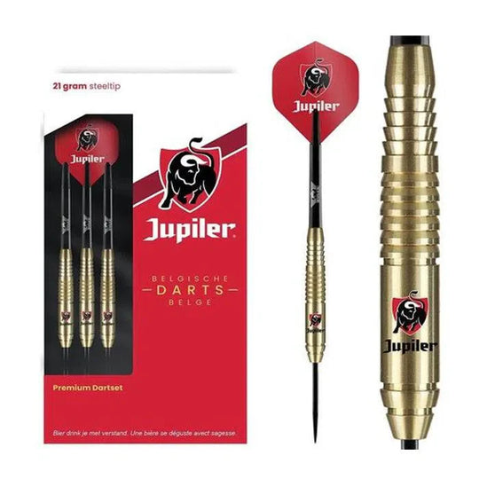 Jupiler Gold Brass Steel Tip Darts