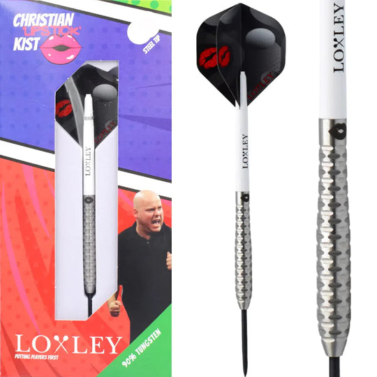 Loxley Christian Kist Lipstick Edition 90% Tungsten Steel Tip Darts