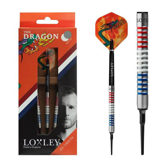 Loxley Jules v Dongen The Dragon 90% Tungsten Soft Tip Darts
