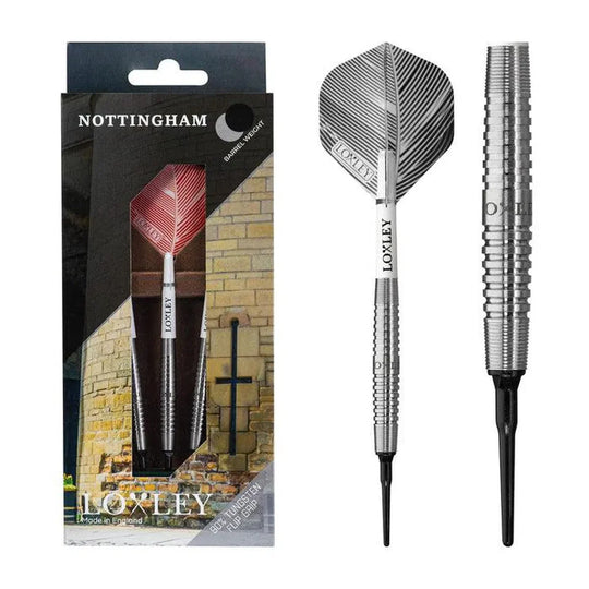 Loxley Nottingham 90% Tungsten Soft Tip Darts