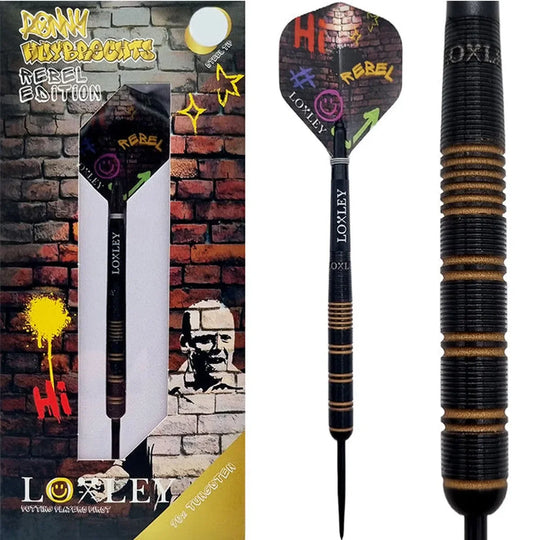 Loxley Ronny Huybrechts 'Rebel Edition' 90% Tungsten Steel Tip Darts