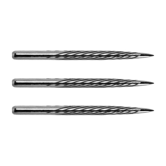 One80 Aztec Style C Steel Tip Points - Silver