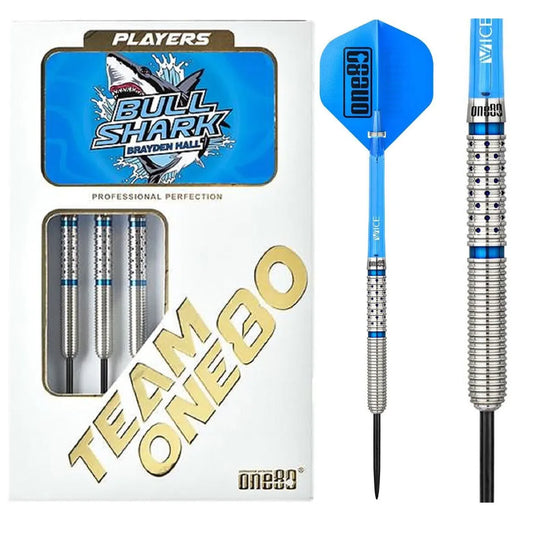 One80 Brayden Hall 90% Tungsten Steel Tip Darts