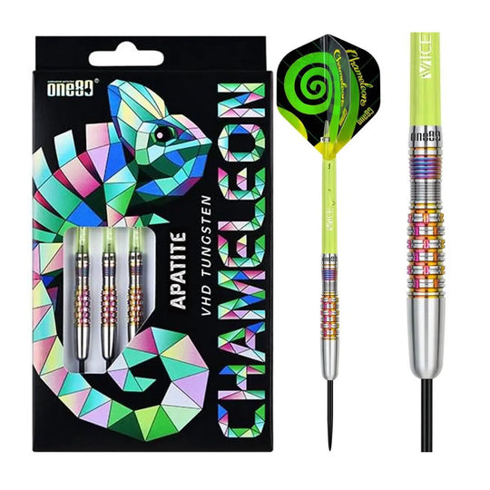 One80 Chameleon Apatite 90% Tungsten Steel Tip Darts
