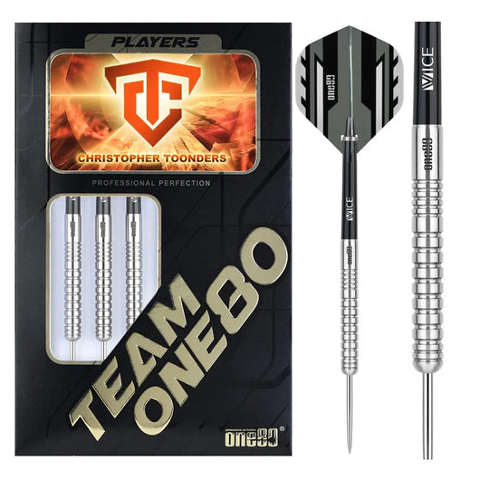 One80 Christopher Toonders 90% Tungsten Steel Tip Darts