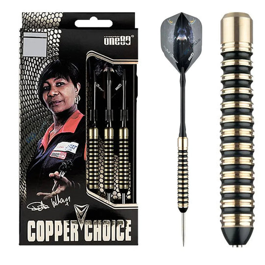 One80 Deta Hedman Brass Steel Tip Darts