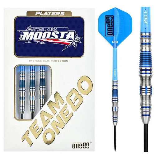 One80 Mitchell Clegg V2 95% Tungsten Steel Tip Darts