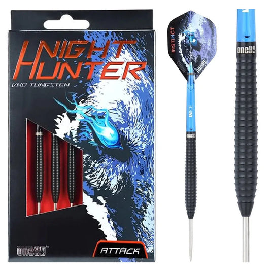 One80 Night Hunter Attack 90% Tungsten Steel Tip Darts