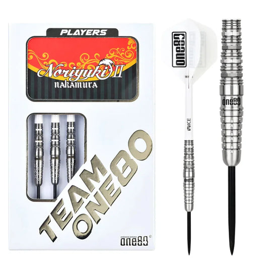 One80 Noriyuki Nakamura V2 90% Tungsten Steel Tip Darts
