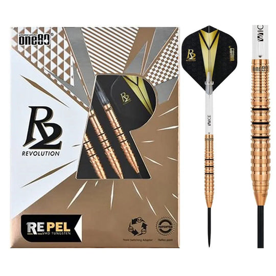 One80  Re-pel (R2 Interchange) 90% Tungsten Steel Tip Darts