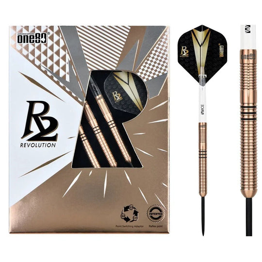 One80 Re-vamp (R2 Interchange) 90% Tungsten Steel Tip Darts