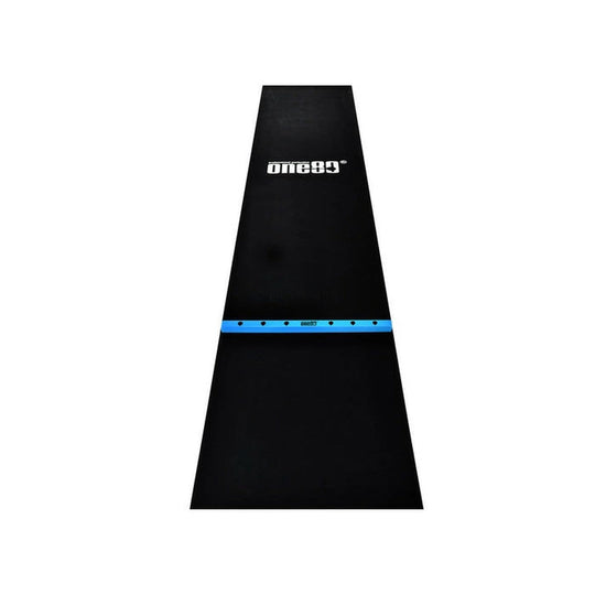 One80 Rubber Mat With Oche - Blue