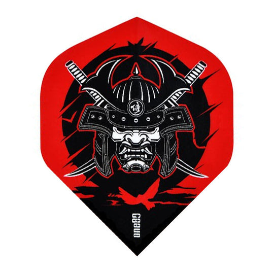 One80 Toni Alcinas Standard Dart Flights - Red