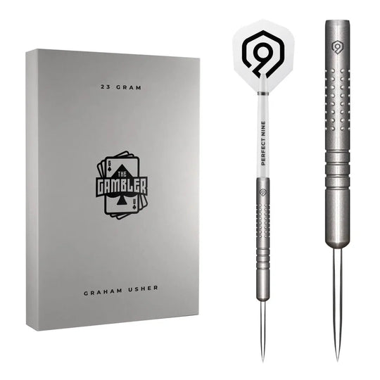 Perfect Nine Graham The Gambler Usher 90% Tungsten Steel Tip Darts