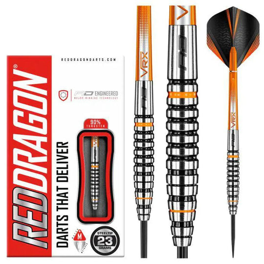 Red Dragon Amberjack 14 90% Tungsten Steel Tip Darts