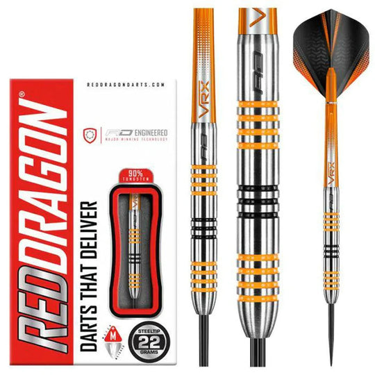 Red Dragon Amberjack 3 90% Tungsten Steel Tip Darts