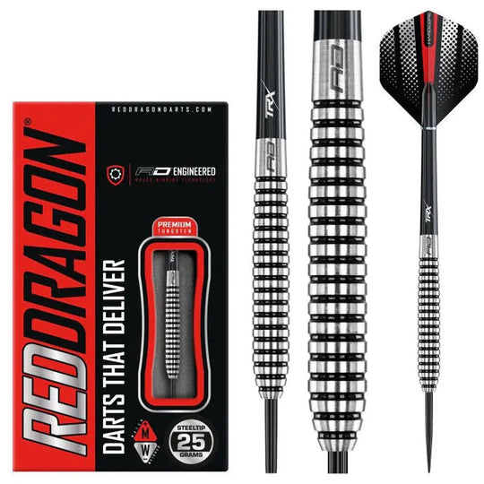 Red Dragon Blue Fin 80% Tungsten Steel Tip Darts