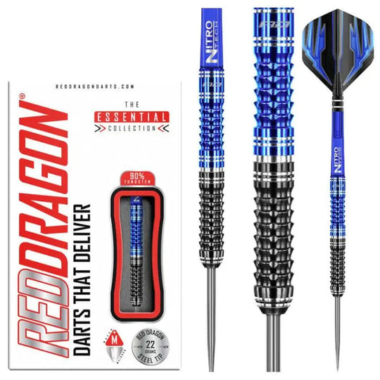 Red Dragon Delta 1 90% Tungsten Steel Tip Darts