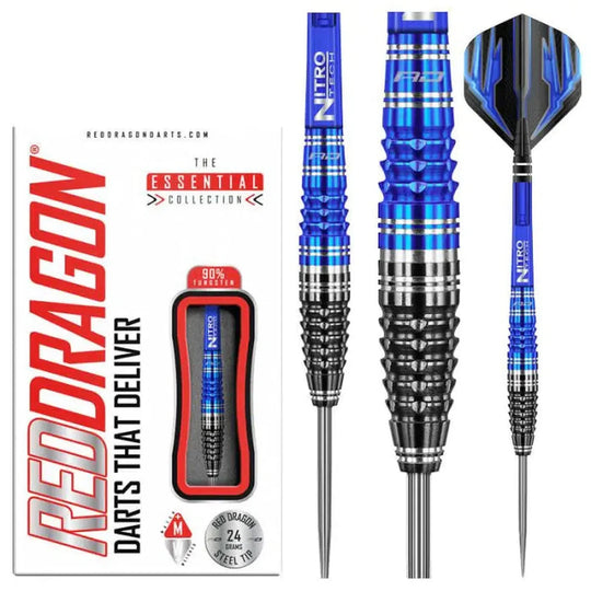 Red Dragon Delta 2 90% Tungsten Steel Tip Darts