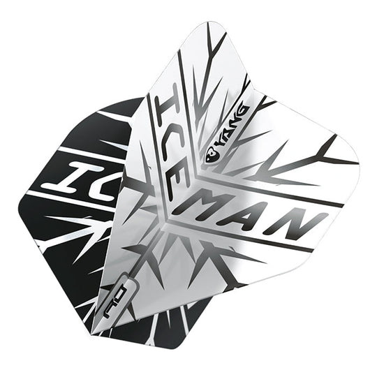 Red Dragon Gerwyn Price Black & White Yin Yang Flights