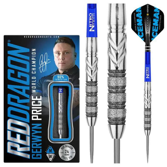 Red Dragon Gerwyn Price Element SE 90% Tungsten Steel Tip Darts