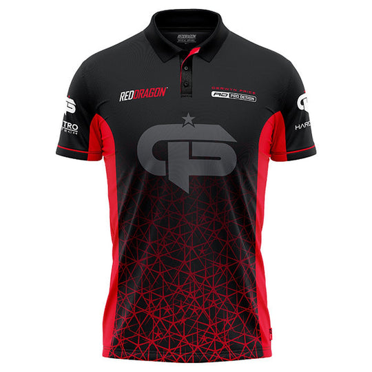 Red Dragon Gerwyn Price Signature Red Polo
