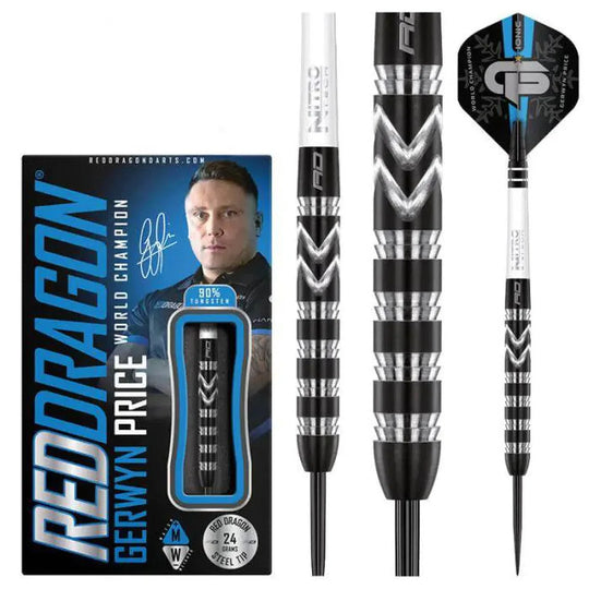 Red Dragon Gerwyn Price World Championship SE 90% Tungsten Steel Tip Darts