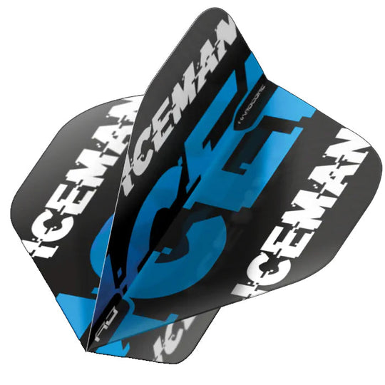 Red Dragon Hardcore Gerwyn Price Black & Blue Logo Standard Flights
