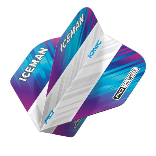 Red Dragon Hardcore Ionic Gerwyn Price Rainbow & White Standard Flights