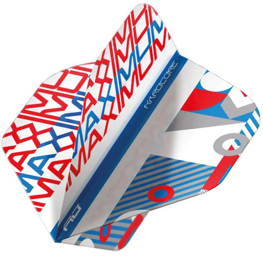 Red Dragon Hardcore Josh Payne Stack White & Blue Standard Flights