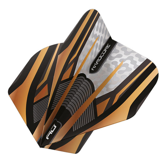 Red Dragon Hardcore Premium Gold, Black & White Flights