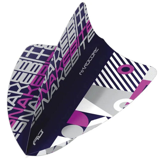 Red Dragon Hardcore Snakebite Black Stack Freestyle Flights