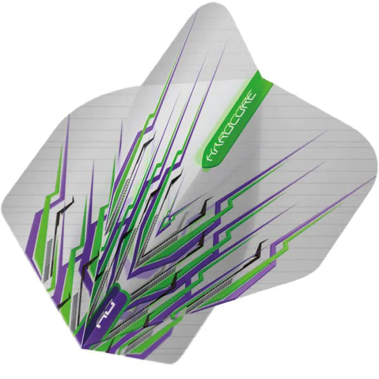 Red Dragon Hardcore Snakebite Purple & Green Mohawk Flights