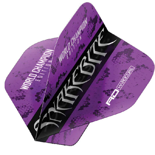 Red Dragon Hardcore Snakebite World Champion 2020 Purple Flights