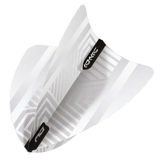 Red Dragon Hardcore White Freestyle Dart Flights