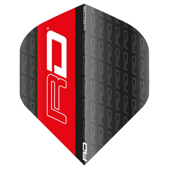 Red Dragon Hardcore XT Black & Red RD Flights