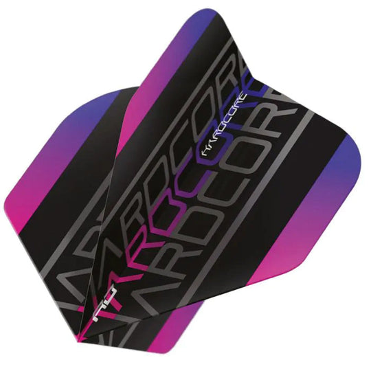 Red Dragon Hardcore XT Purple Triple Flights