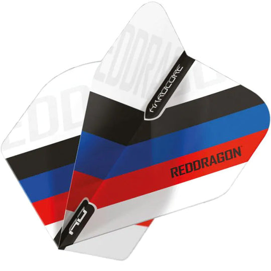 Red Dragon Hardcore XT Radical Red Dragon Tri-Stripe Flights